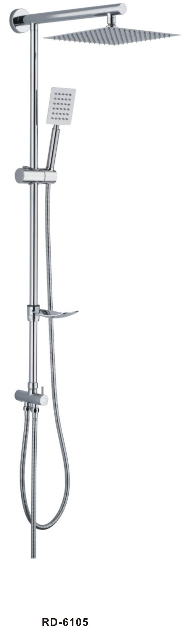 stainless steel adjustable bath shower column shower set /shower dusche/shower douche/chuveiro