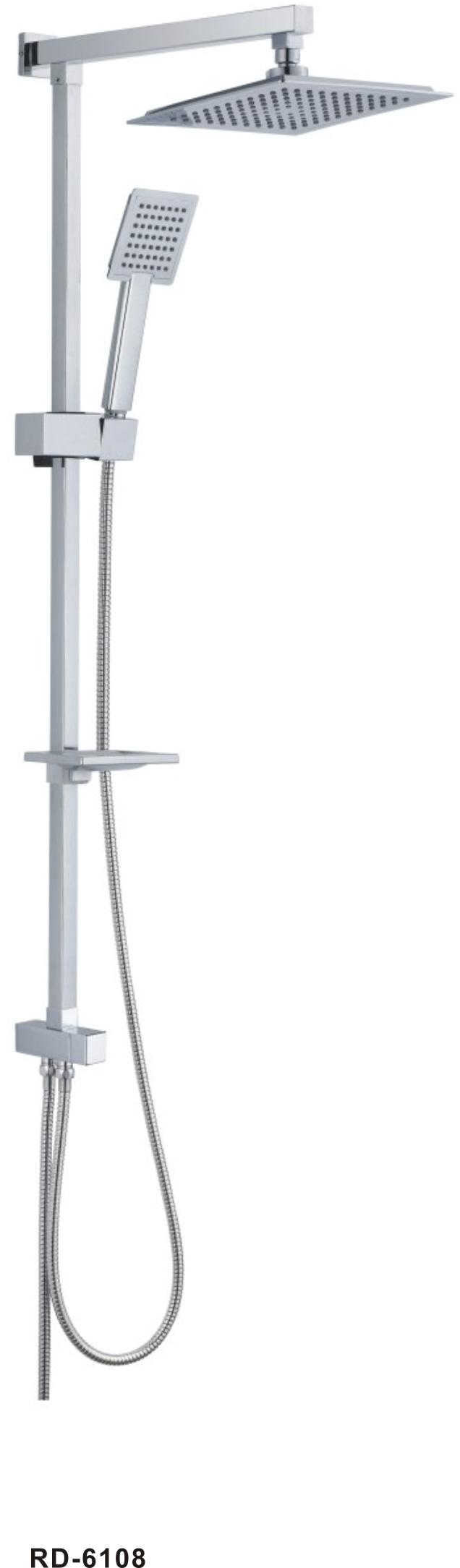 Square Adjustable Bathroom Shower Columns 1000mm*400mm*22mm*0.5mm ABS Plastic