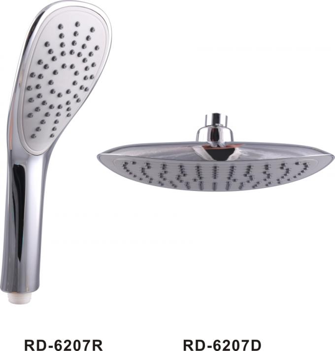 RD6207&ABS shower set/special oval shower set/shower douche/bathroom faucet accessories sprayer/black matt shower