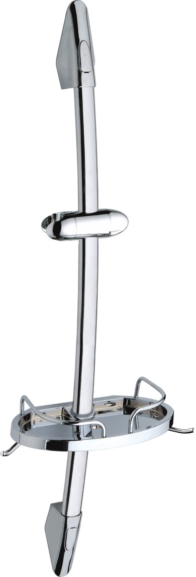 Sliding Bar Shower Column Set , Custom Surface Finishing Integrated Shower Head Column