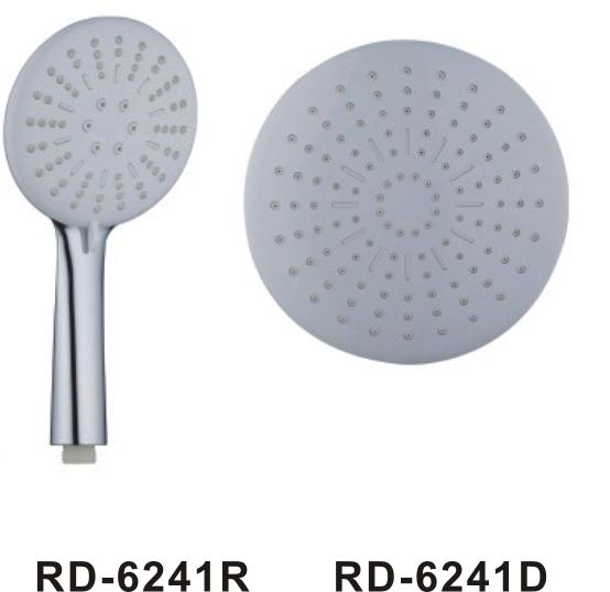 Round Bathroom Shower Head Set Douche 120*120mm Multi Function 3-10 Bars