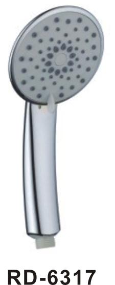 Round Bathroom Handheld Shower , Easy Installation Moveable Shower Head