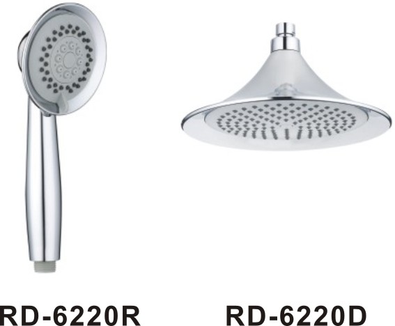 ABS Bell Phone Bathroom Shower Head Set Douche 100*250mm Multi Functions