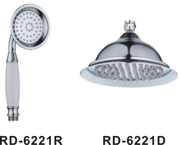 RD6221&1function   ABS bell/phone  shower set /shower douche/bathroom faucet accessories sprayer/black matt shower