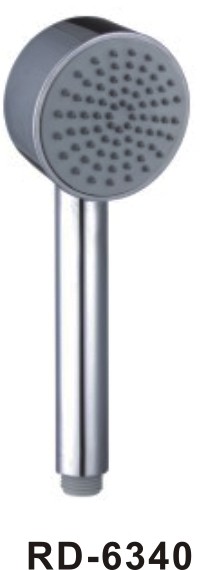Flow Control Hand Held Shower Sprayer Round Square With Three Jets Anti Rust