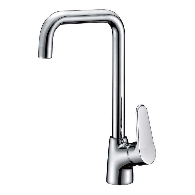 Kitchen Single Handle Bathroom Sink Faucet Chromed Brushed Mixer Water Tap